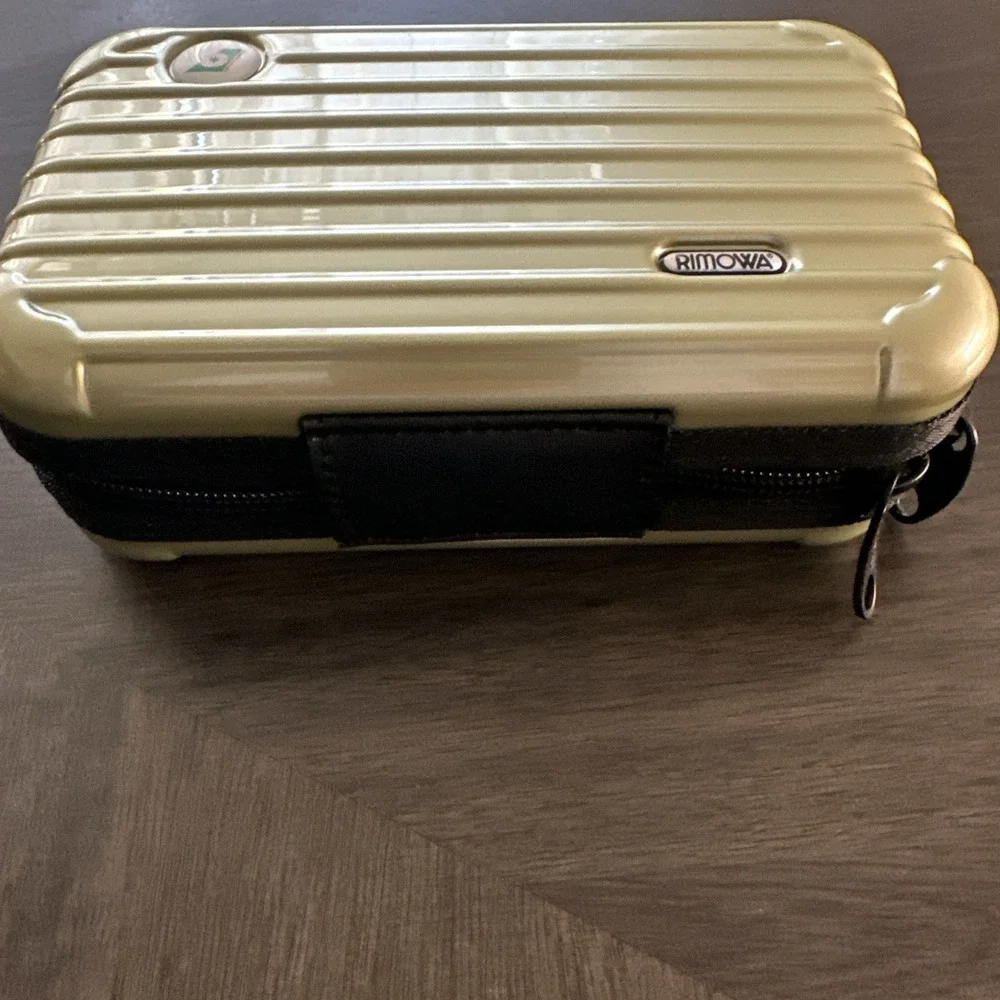 Rimowa First Class Amenity Toiletries Case Metallic Light Green